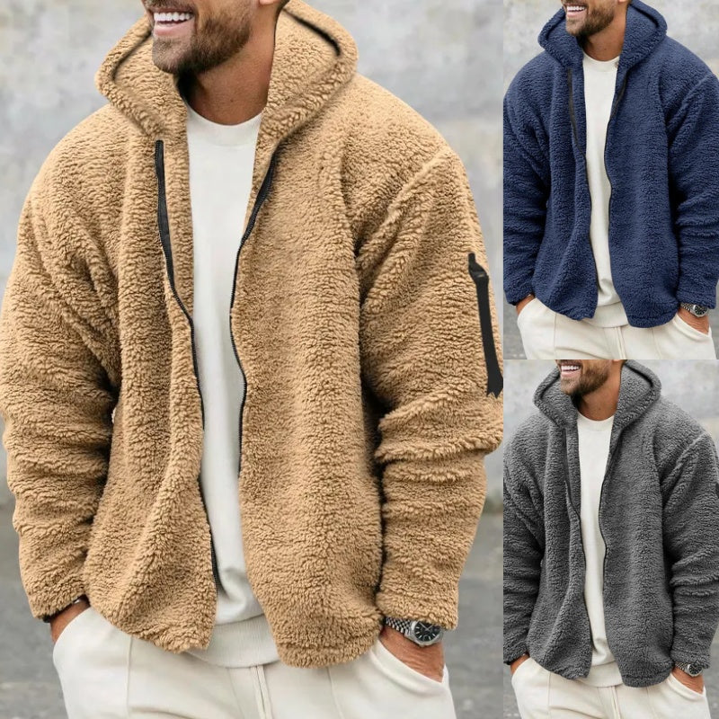 Anthony™ Plush Hooded Jacket