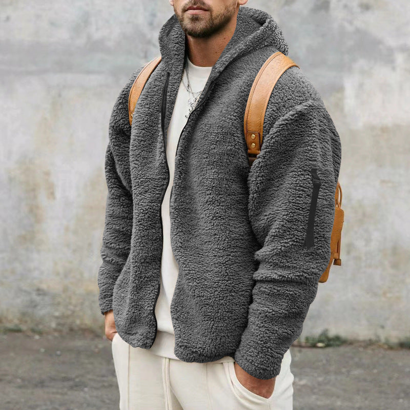 Anthony™ Plush Hooded Jacket