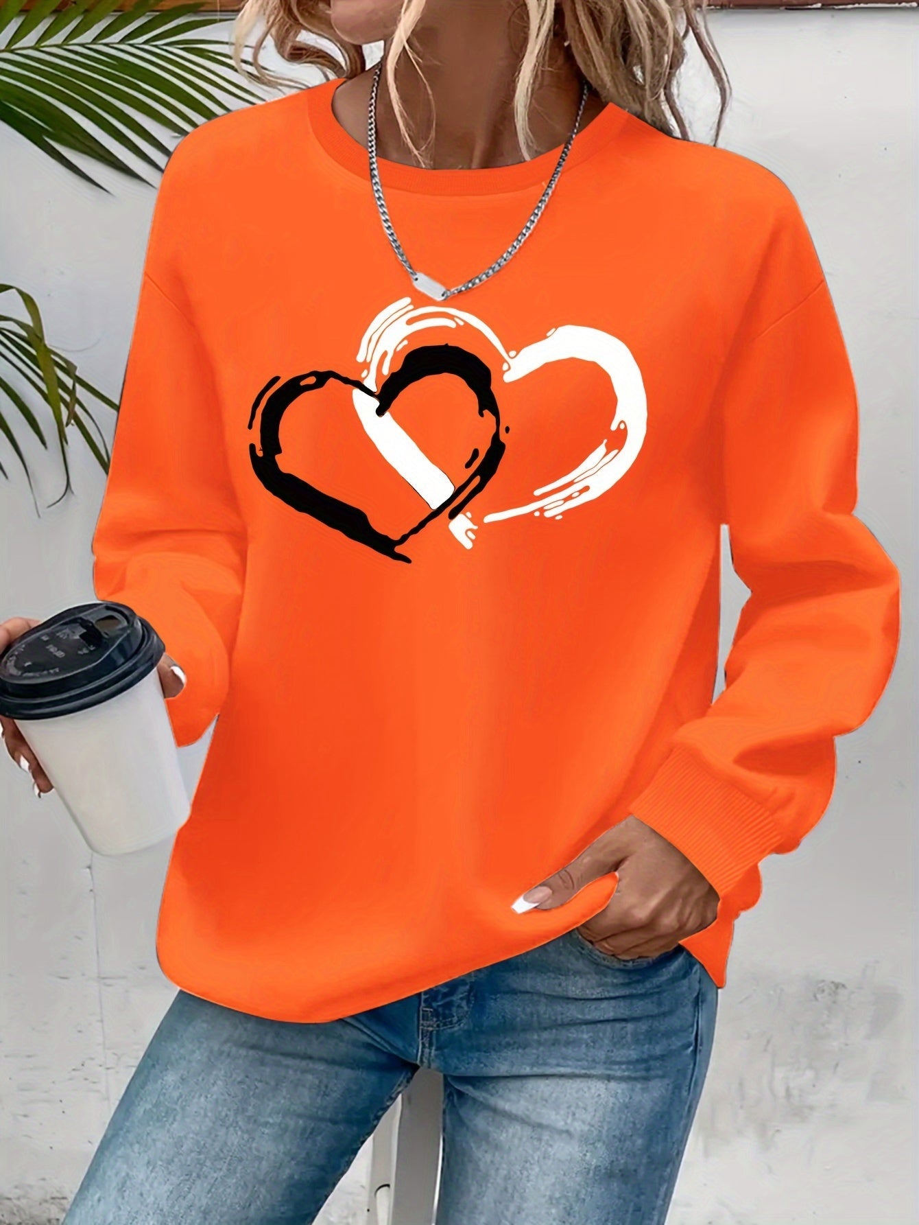 Andrea™ Elegant Heart Sweater