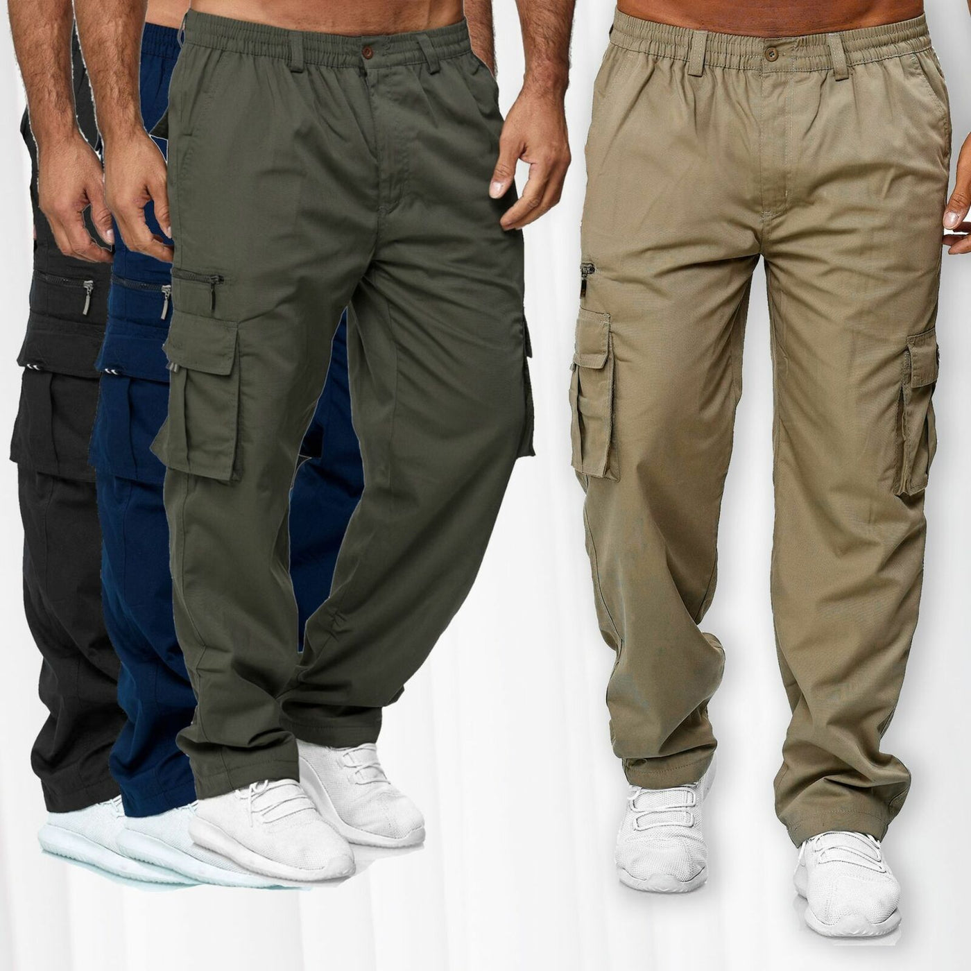 Christopher™ Casual Straight Cargo Pants